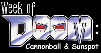 Week of Doom:  Cannonball and Sunspot logo
